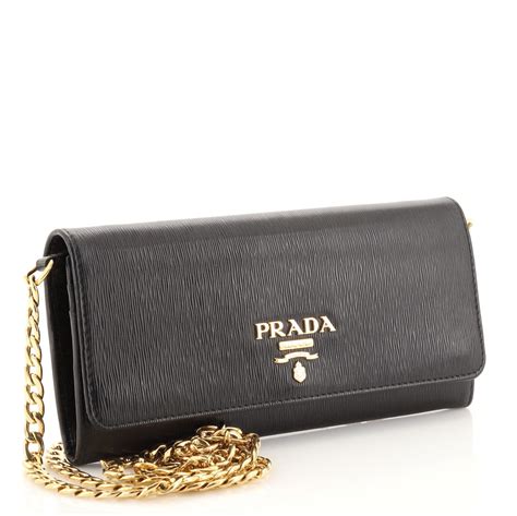 prada iphone wallet|Prada wallet on chain black.